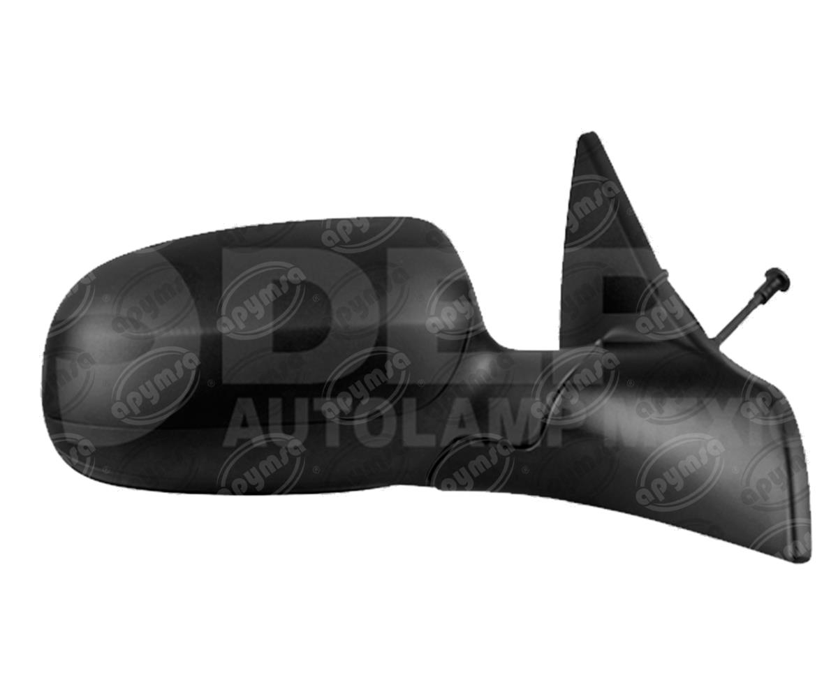 ESPEJO LATERAL DERECHO CHEVROLET CHEVY C3 09-12 CON ADAPTADOR PARA 94-08 POLYWAY 018-0614-14 