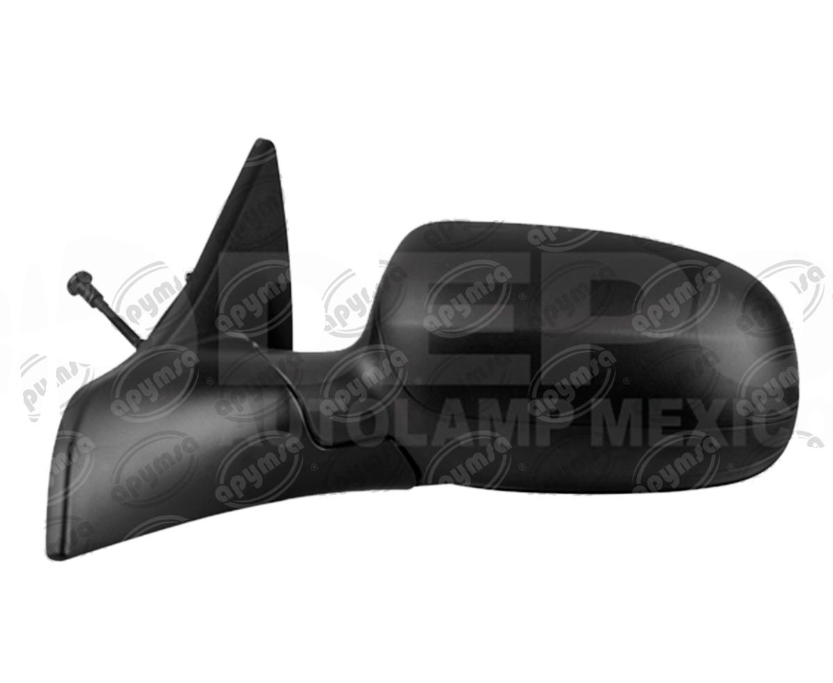 ESPEJO LATERAL IZQUIERDO CHEVROLET CHEVY C3 09-12 CON ADAPTADOR PARA 94-08 POLYWAY 018-0614-15 