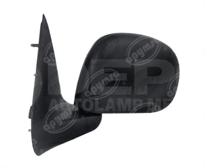 ESPEJO LATERAL IZQUIERDO FORD F-150 F-250 97-09 MANUAL TIPO BANDERA NEGRO DEPO 018-1215-09 