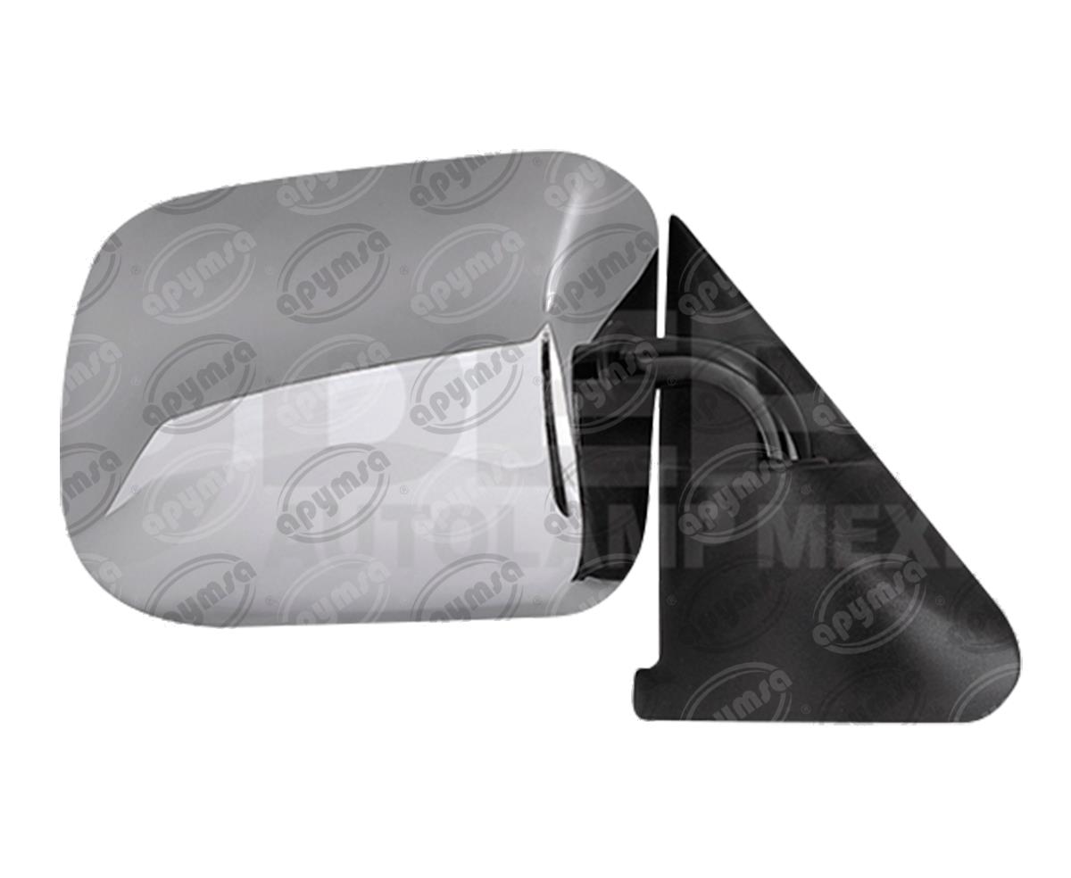 ESPEJO LATERAL DERECHO DODGE RAM 94-97 MANUAL CROMADO DEPO 018-0916-02 