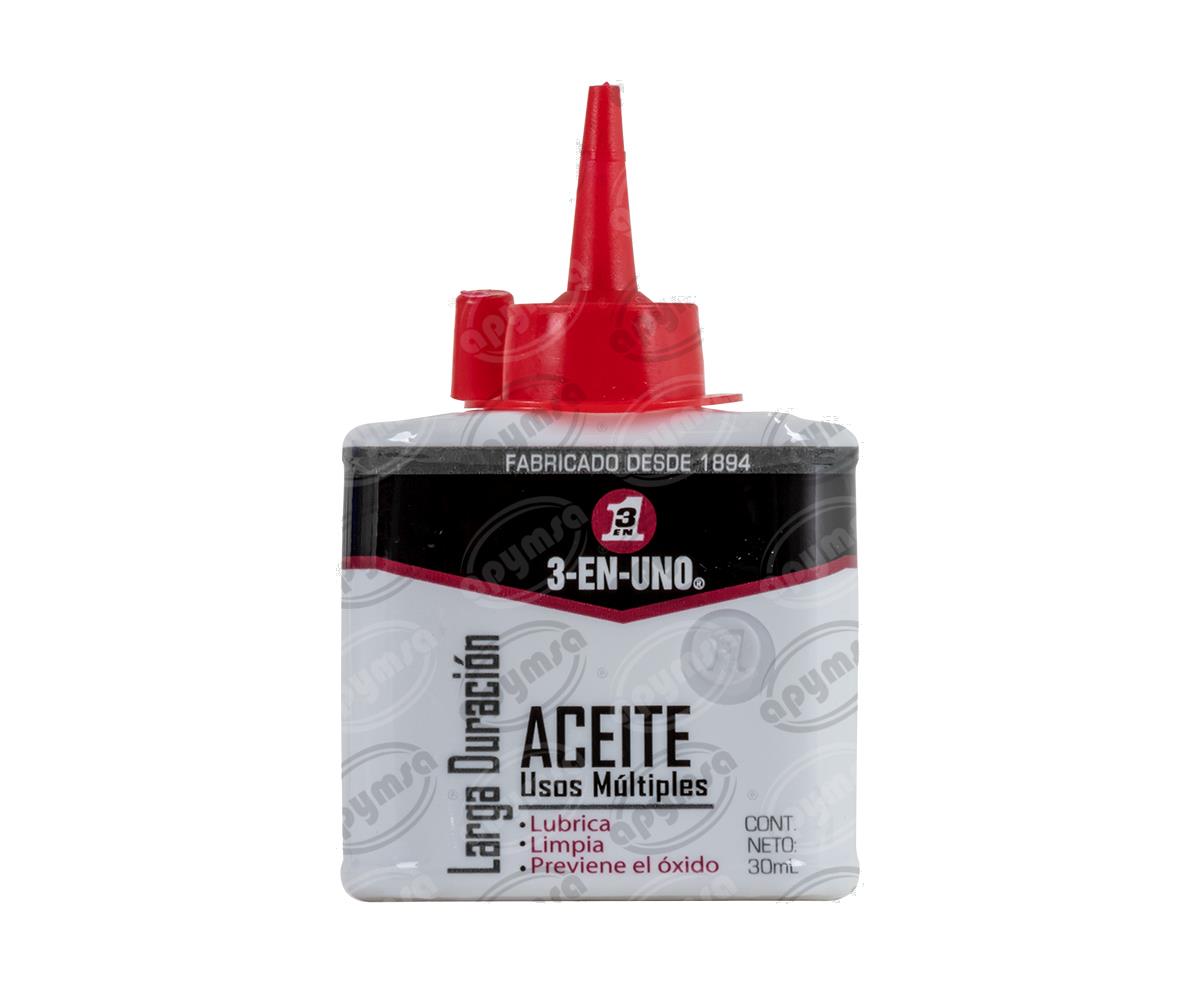 LUBRICANTE ACEITE 3-EN-UNO ACEITE 30 ML. 3 EN 1 521300 