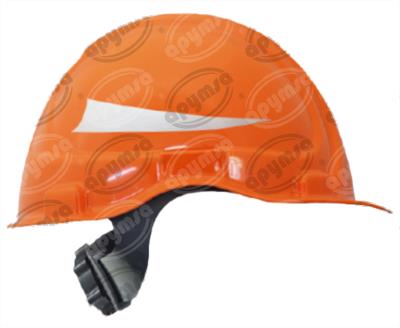 CASCO SEGURIDAD PREMIUM DE MATRACA 4 PUNTOS NARANJA APYMSA SAFETY 1CP-LICA-4MN 
