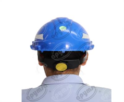 CASCO SEGURIDAD PREMIUM DE MATRACA 4 PUNTOS AZUL APYMSA SAFETY 1CP-LICA-4MZ 