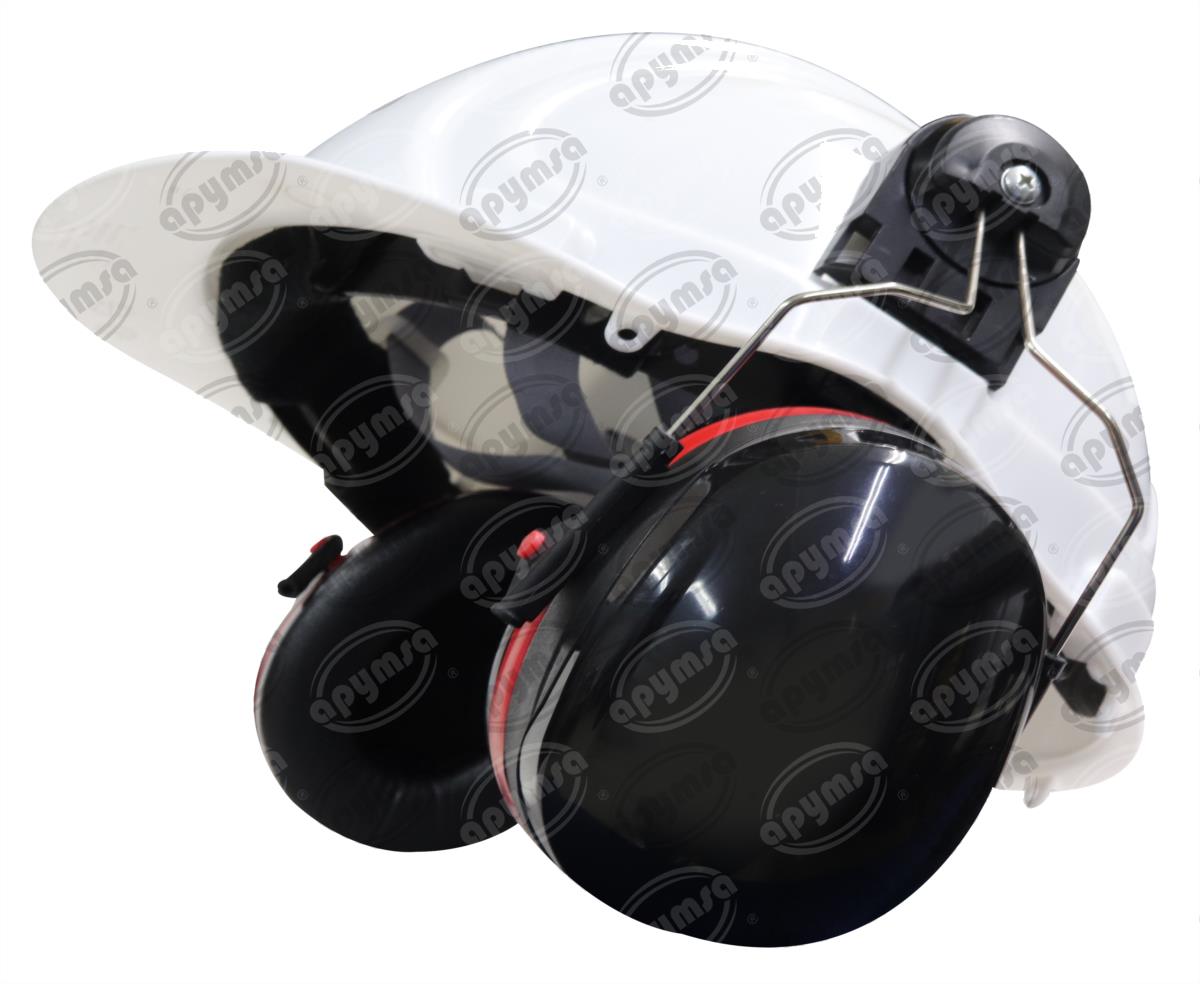 PROTECTOR AUDITIVO TIPO OREJERA ADAPTABLE AL CASCO DIELECTRICO 28DB APYMSA SAFETY OAC 