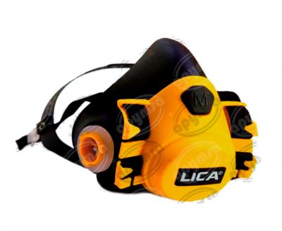 RESPIRADOR MEDIA CARA P/DOS CARTUCHOS (NO INCLUIDOS) APYMSA SAFETY CHRL200 