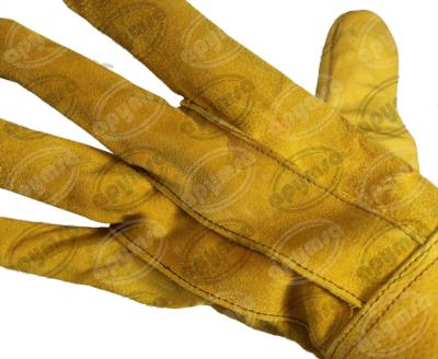 GUANTE SEGURIDAD PALMA DE PIEL DORSO CARNAZA (L) APYMSA SAFETY A184RG 