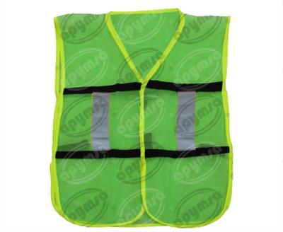 CHALECO SEGURIDAD VERDE CON REFLEJANTE APYMSA SAFETY CLR2001V 