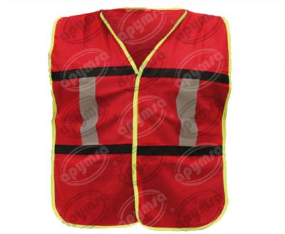CHALECO SEGURIDAD ROJO CON REFLEJANTE APYMSA SAFETY CLR2001ROJ 
