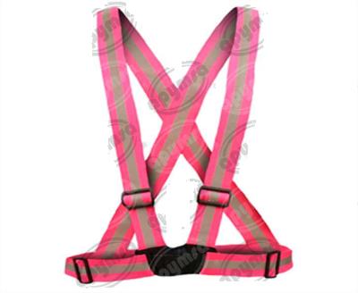 BANDA REFLEJANTE PARA TORAX ALTA VISIVILIDAD ROSA APYMSA SAFETY CLREF-ROS 
