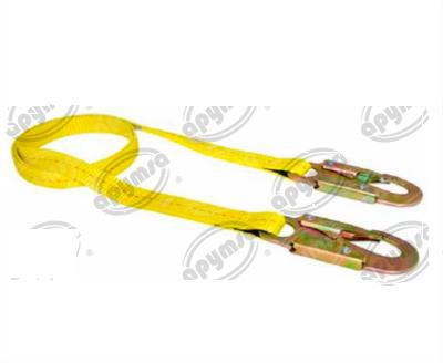 CABLE SEGURIDAD DE BANDA DE NYLON LICA DE 1.83 MTS APYMSA SAFETY LVB-1.8 