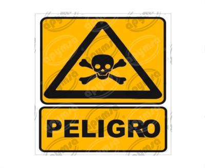 CARTEL INFORMATIVO PELIGRO APYMSA SAFETY 8 
