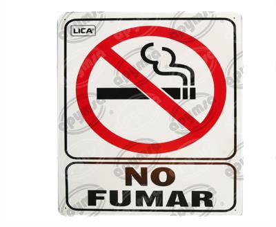 CARTEL INFORMATIVO NO FUMAR APYMSA SAFETY 13 