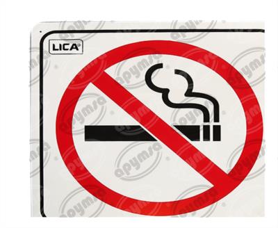 CARTEL INFORMATIVO NO FUMAR APYMSA SAFETY 13 