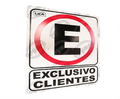 CARTEL INFORMATIVO EXCLUSIVO CLIENTES APYMSA SAFETY 104 