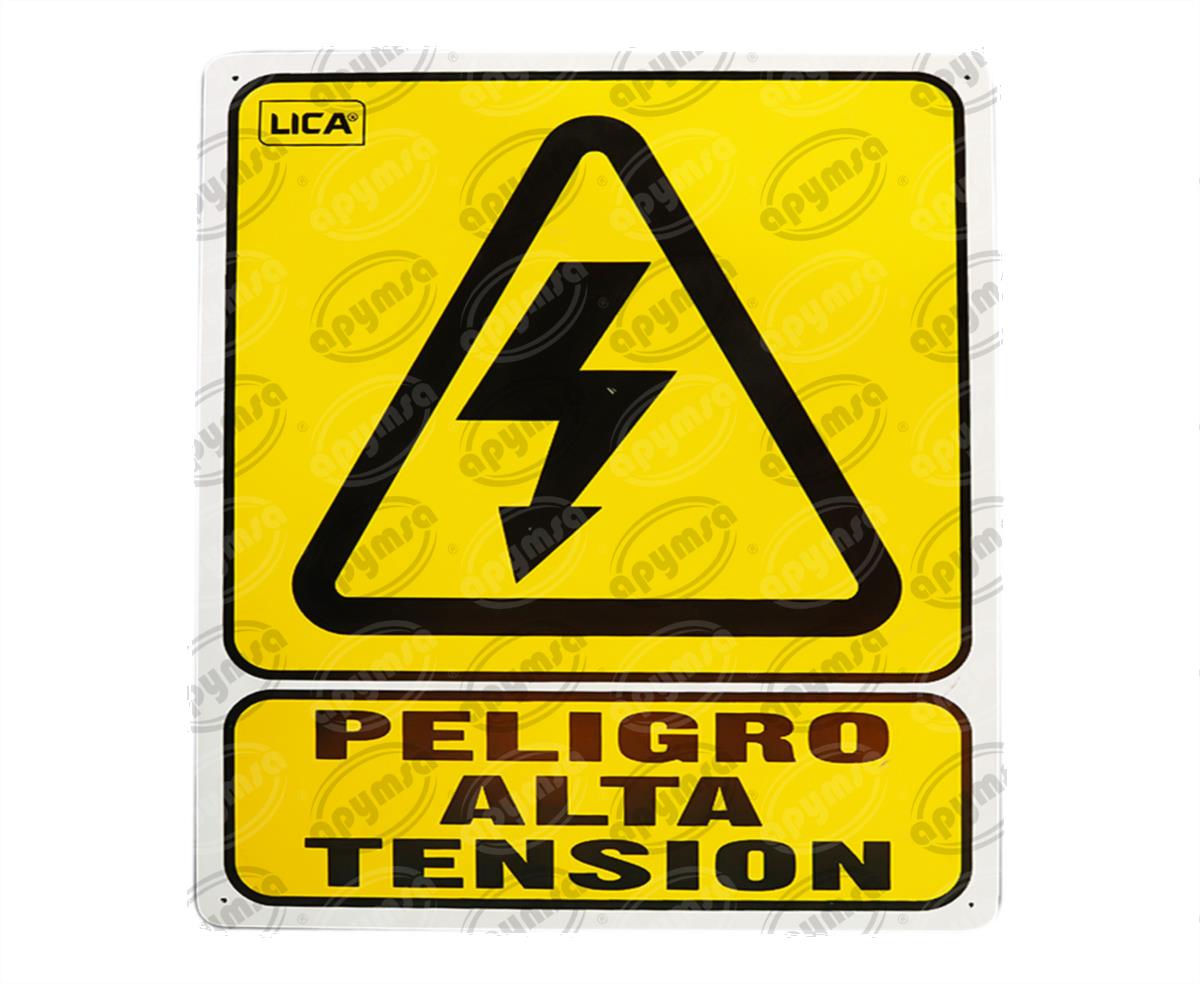 CARTEL INFORMATIVO PELIGRO ALTA TENSION APYMSA SAFETY 113 