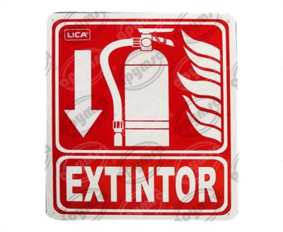 CARTEL INFORMATIVO EXTINTOR VERTICAL APYMSA SAFETY 137 