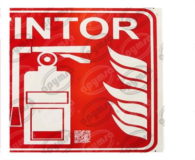 CARTEL INFORMATIVO EXTINTOR HORIZONTAL APYMSA SAFETY 138 