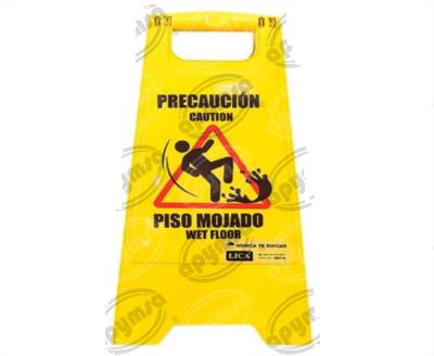 CABALLETE INFORMATIVO INDICADOR DE PISO MOJADO APYMSA SAFETY IPM01 
