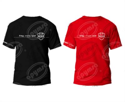 PLAYERA CUELLO REDONDO NEGRA O ROJA AUTEX  MED 