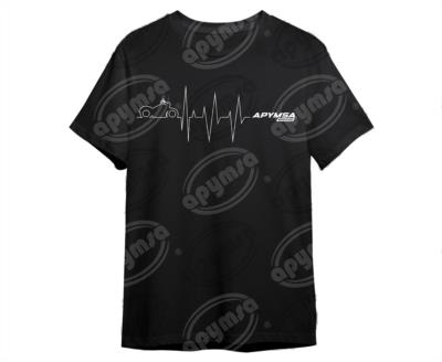 PLAYERA CUELLO REDONDO MOTO CHOPPER  MED 