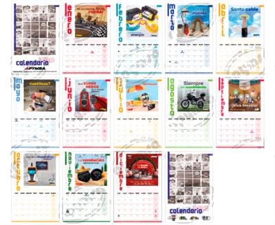 CALENDARIO PUBLICITARIO PARED 2023  APYMSA 