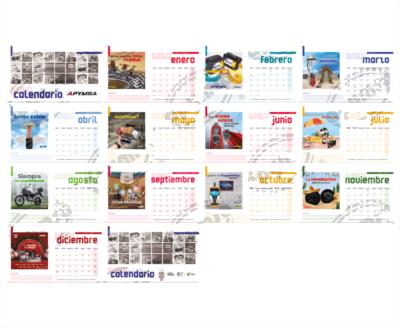 CALENDARIO PUBLICITARIO ESCRITORIO  APYMSA 