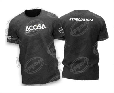 PLAYERA PROMOCIONAL MECAFIN ACOSA  MEDIANA 