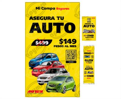 KIT PUBLICITARIO MI COMPA  AUTEX 