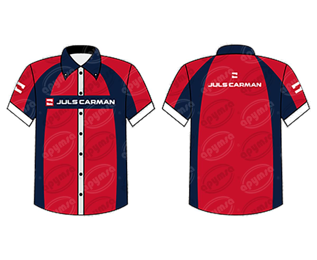 CAMISA PUBLICITARIA RACING JULS CARMAN HOMBRE  MED 