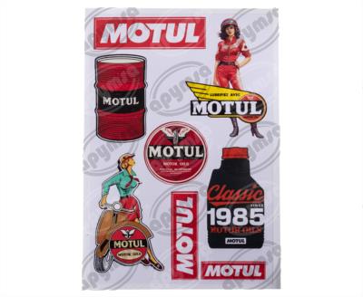 CALCOMANIA PUBLICITARIO MOTUL 10X15CM  2024 