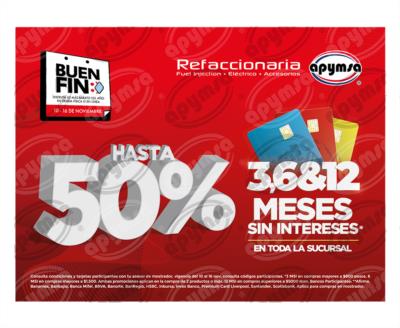 LONA PUBLICITARIO  BUEN FIN 2021 