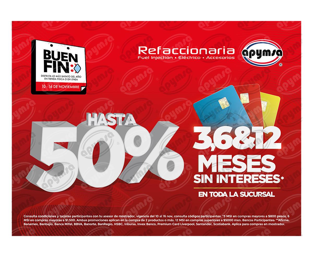 LONA PUBLICITARIO  BUEN FIN 2021 